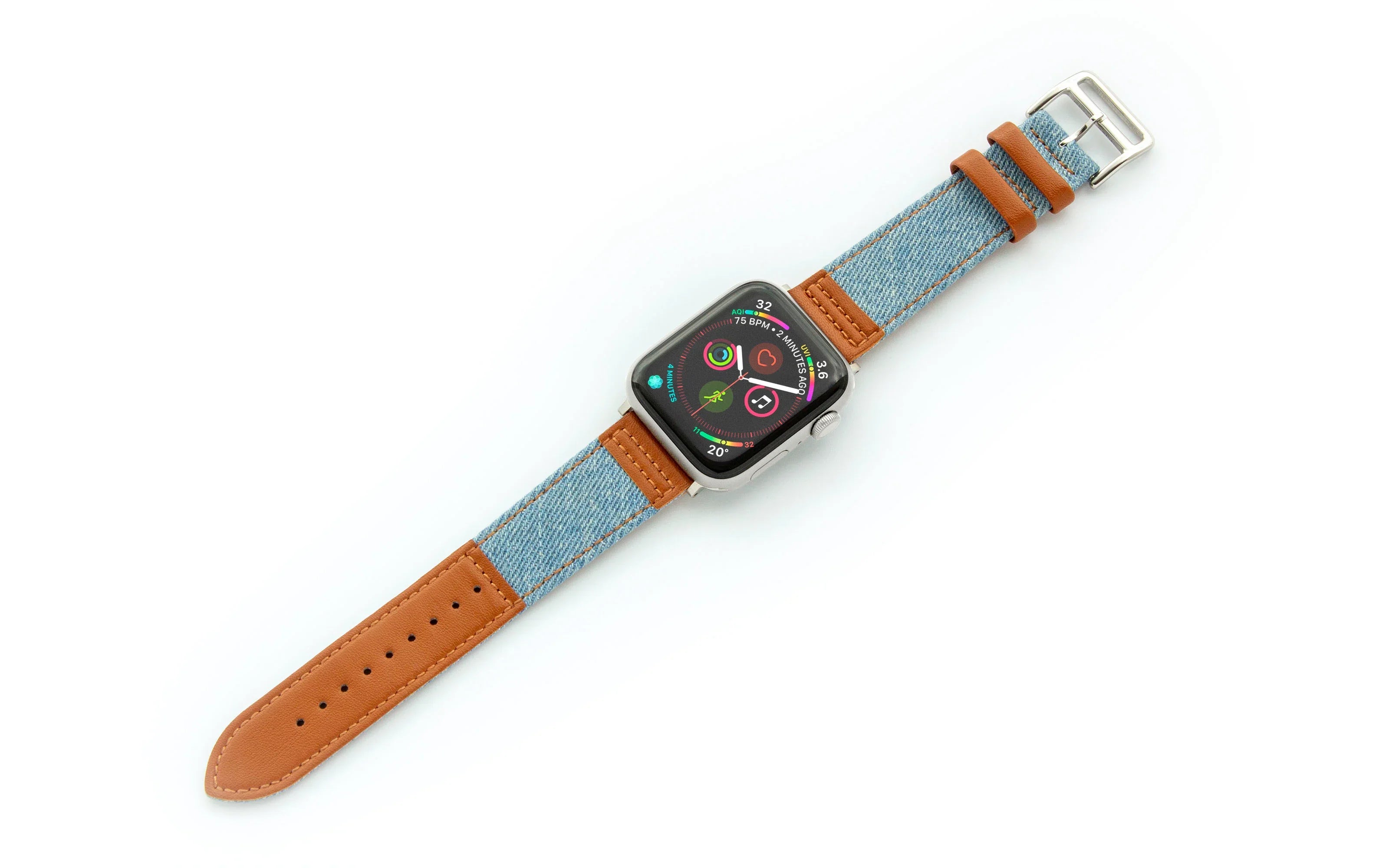 Torrii Watch 40/41/42 Mm Strap - Light Blue Jean - Tashqila Torrii Watch 40/41/42 Mm Strap - Light Blue Jean - Tashqila